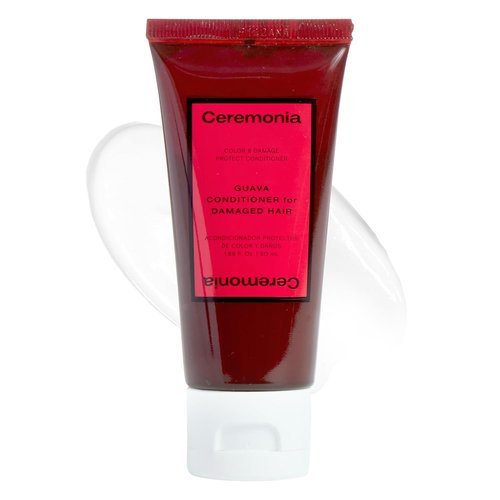Ceremonia Guava Protect & Repair Conditioner - Nourishes Damaged & Color-Treated Hair | 1.69 Fl. Oz.