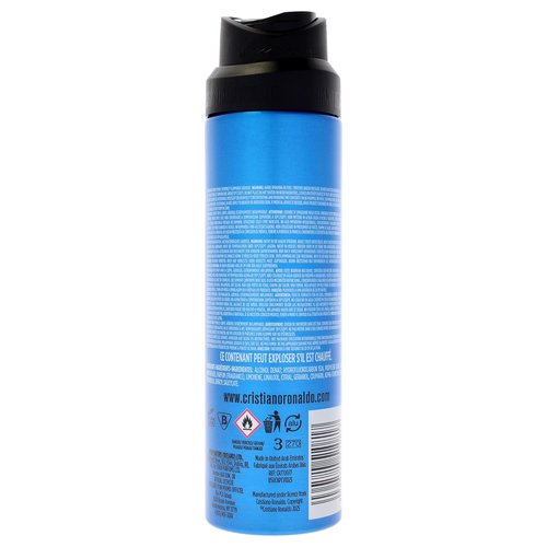 Cristiano Ronaldo CR7 Play It Cool Body Spray - Fresh Citrus & Aromatic Fougere - 6.8 Oz for Everyday Wear