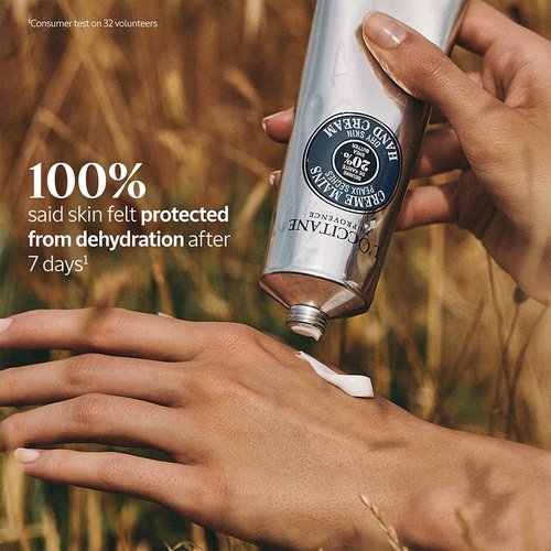 L'OCCITANE Organic Shea Butter Hand Cream - Nourishing & Fast-Absorbing, Non-Greasy Formula, 20% Rich Moisture