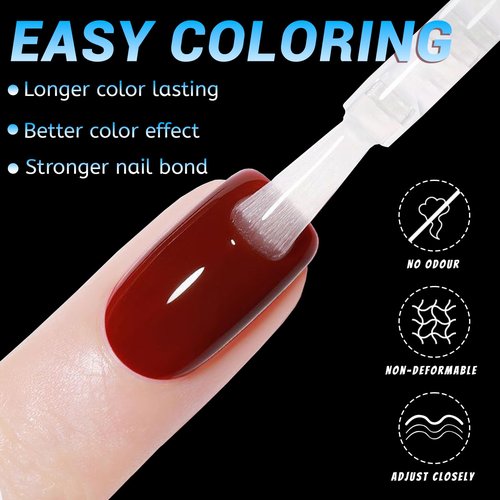 Lifextol 240pc Square Gel Nail Tips Short Fake Nails for Press on Nails Clear Acrylic Nails Tips, 12 Sizes Full Cover Nail tips Square Soft Gel Nail Tips False Nails Extension Artificial Fingernail