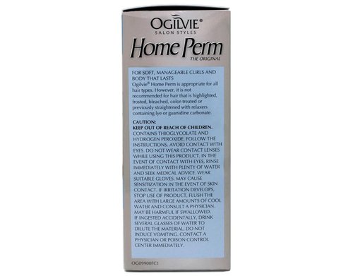 Ogilvie Home Perm - Original Normal Hair Treatment for Extra Body | Pack of 2