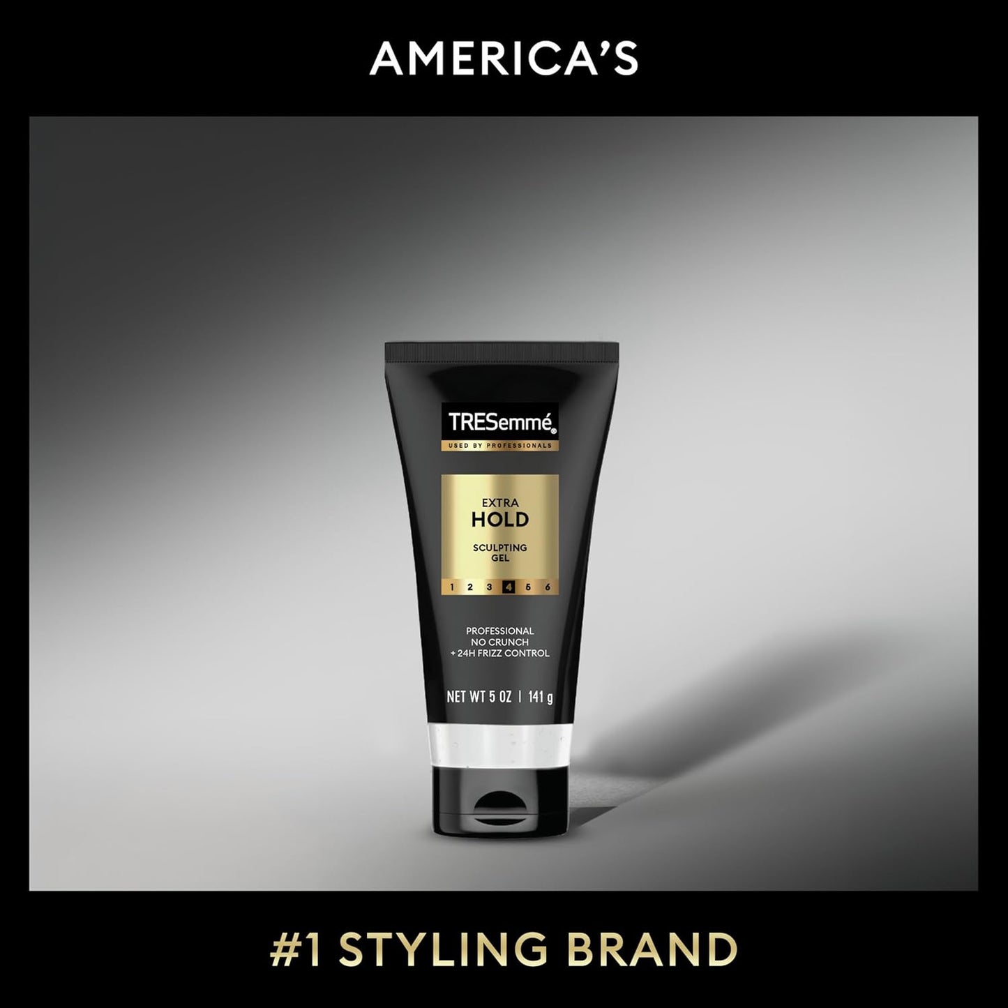 TRESemmé Extra Hold Gel - Alcohol-Free Formula for 24-Hour Frizz Control | 5 oz