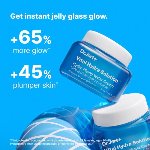 Dr.Jart+ Vital Hydra Solution Water Cream - Hydrating Korean Face Moisturizer with Hyaluronic Acid | 1.69 Fl Oz