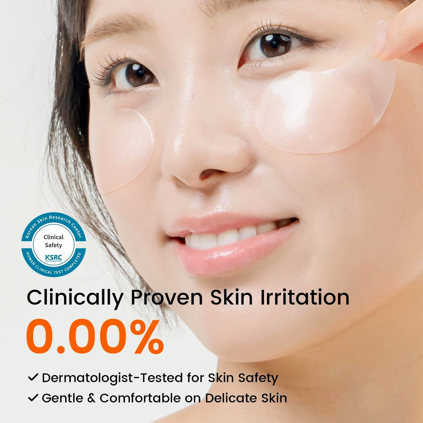 Skiennix Caffeine Under Eye Patches - 30 Pairs Korean Hydrogel Masks for Dark Circles & Puffiness Relief