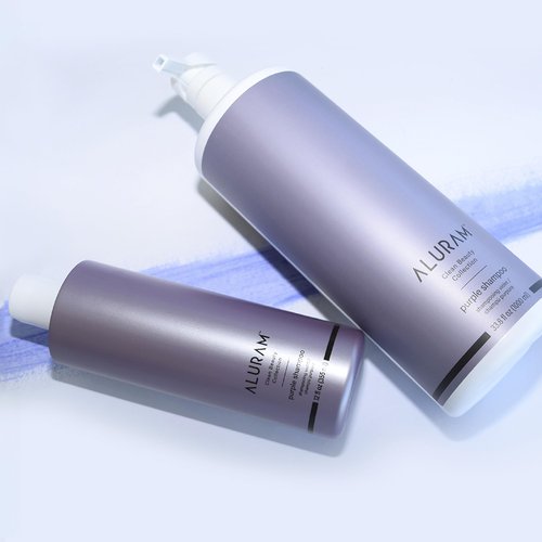 ALURAM Coconut Water Purple Shampoo for Women, Boosts Brightness, Banishes Brass, for All Hair Types