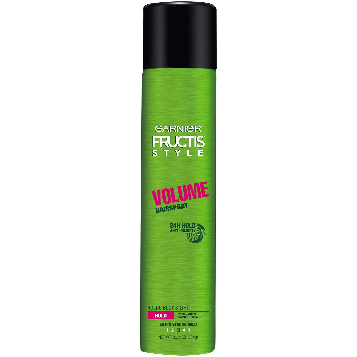 Garnier Fructis Style Volume Anti-Humidity Hairspray, Extra Strong Hold, 8.25 oz.