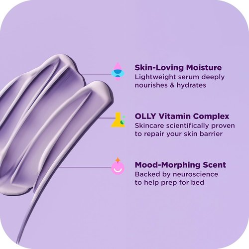 OLLY Renew Body Lotion-Serum | Vitamin D, Retinol & Botanicals for Deep Hydration - 8oz Jasmine Bergamot Scent