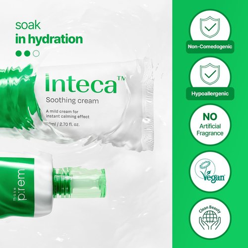 P:REM INTECA™ Soothing Cream - Advanced Non-Comedogenic Relief for Acne-Prone Skin | 2.70 fl. oz.