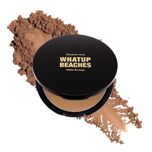 Elizabeth Mott Matte Bronzer Powder | Long-Lasting Natural Sun-Kissed Finish for All Skin Tones (10g)