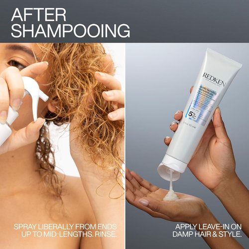 Redken Bonding Lightweight Liquid Conditioner - Repair Damaged Hair | Volumizing Sulfate-Free Spray for Fine Hair