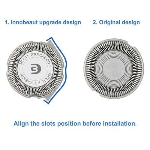 Philips Norelco SH30 Replacement Heads - Compatible Razor Blades for 1000, 2000, 3000 Series Shavers
