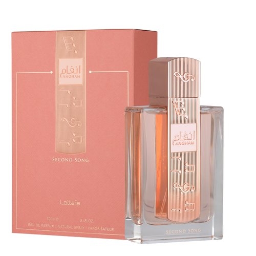 Lattafa Angham Second Song Eau de Parfum 100ml - Unisex Oriental Vanilla Fragrance | Long-Lasting Sweet Scent