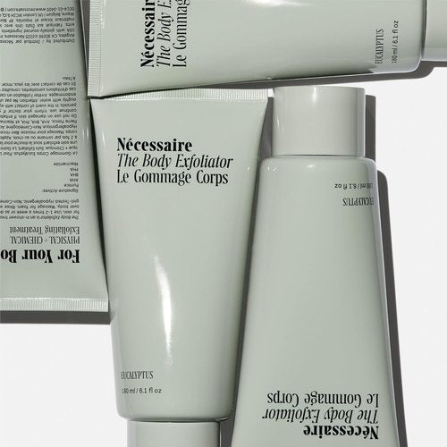 Nécessaire The Body Exfoliator - Eucalyptus AHA/BHA/PHA Formula for Resurfacing Skin | 180 ml / 6.1 fl oz