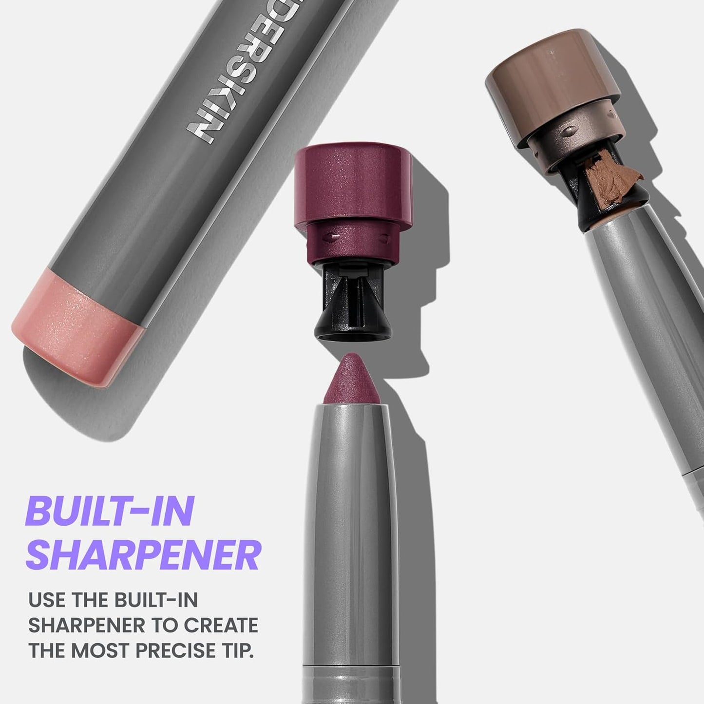 Wonderskin IYKYK Eyeshadow Stick - Budge-Proof, Waterproof Shimmer Eye Shadow in Vixen Color