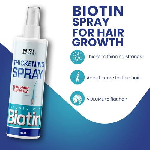 Biotin Hair Thickening Serum - Boost Volume & Promote Hair Growth | DHT Blocker for Fine Hair