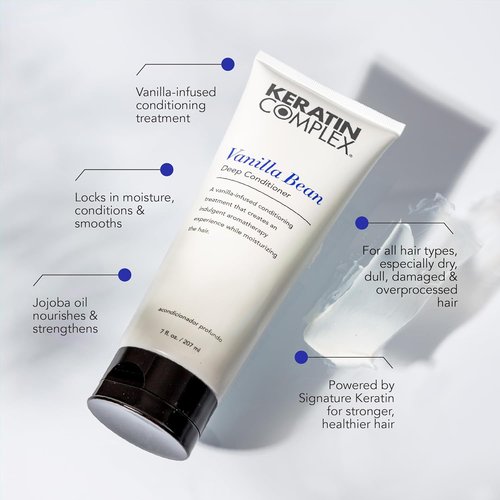 Keratin Complex - Vanilla Bean Deep Conditioner for Nourished Hair - 7 oz
