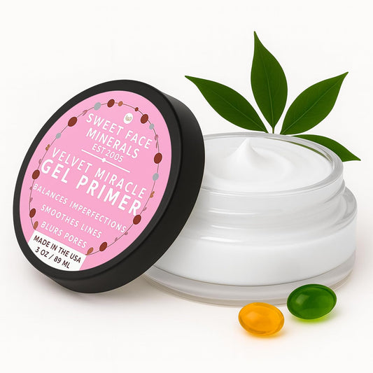 Skiennix Makeup Primer Gel - 3oz Hydrating Face Primer, Blurs Lines & Reduces Pores, Waterproof Velvet Finish