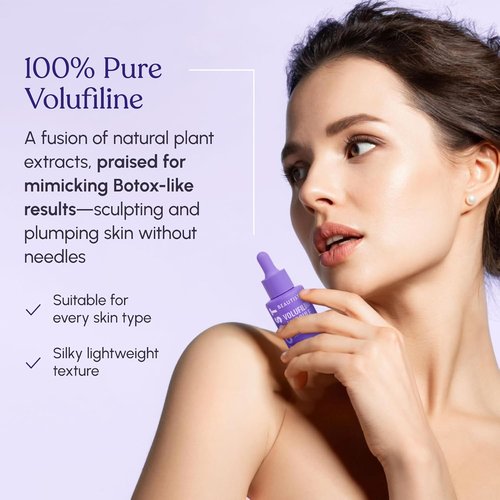 BOOST 100% Pure Volufiline Serum - Instant Hydration & Plumping for Youthful Skin | 0.5 Fl Oz