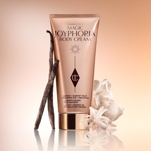 Charlotte Tilbury Magic Joyphoria Body Cream - Hydrating & Firming Lotion with Floral Vanilla Scent | 200ml