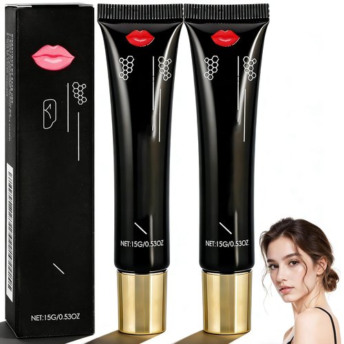 Glovera Labios Carnosos Lip Booster Serum - 24-Hour Volumizing & Hydrating Gloss for Dry Lips