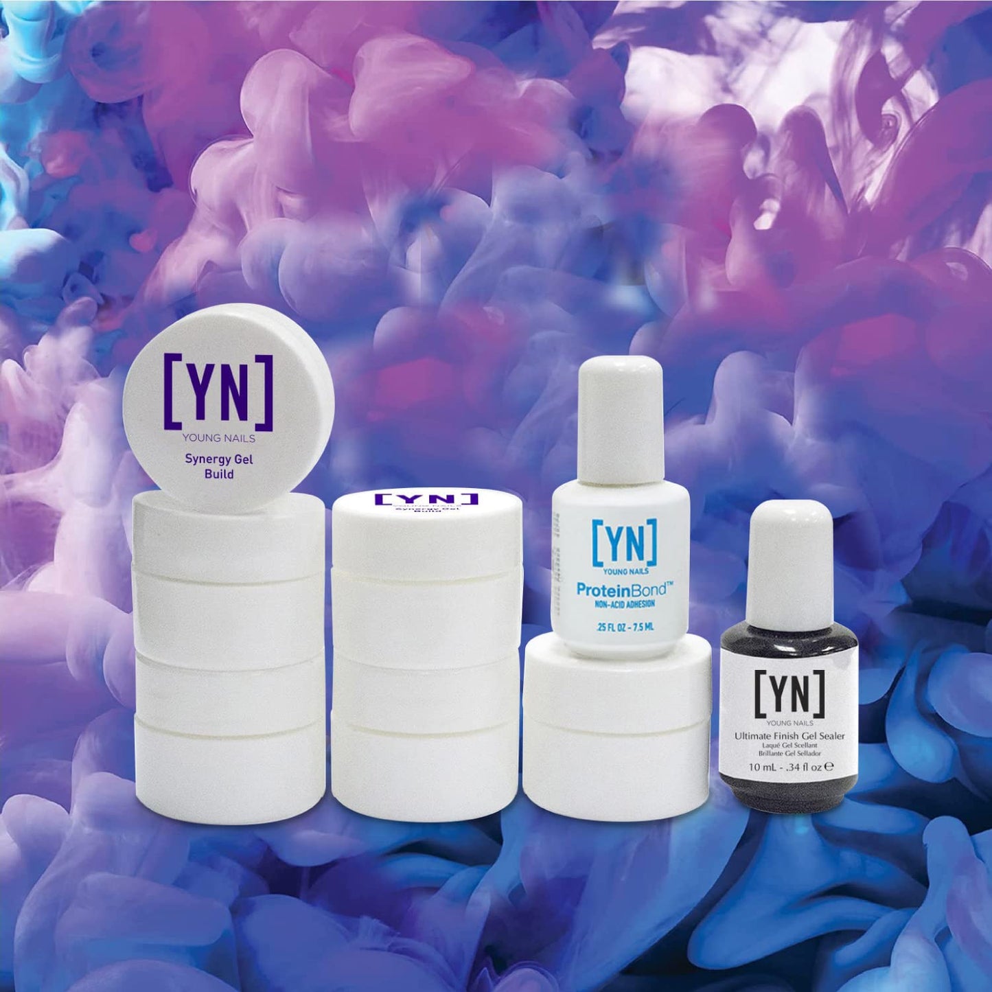 Young Nails Professional Nail Kit - Complete Starter Set for Beginners & Pros | Home Use Accessories