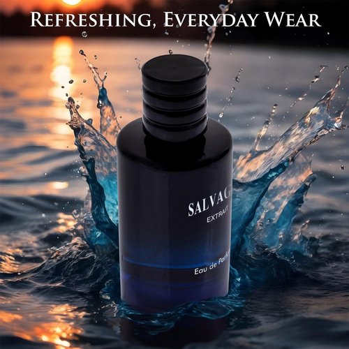 Salvage Extrait Eau De Parfum for Men - Elegant Grapefruit & Spicy Notes | 100ml Bottle for Everyday Wear