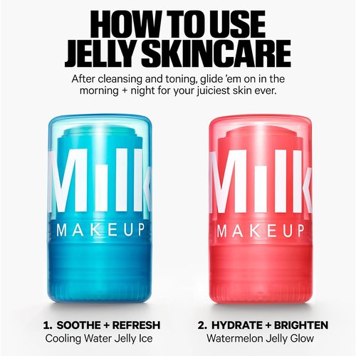 Milk Makeup Hydrating Skincare Stick - Reduces Puffiness & Moisturizes for Smooth Skin - Clean, Vegan Formula
