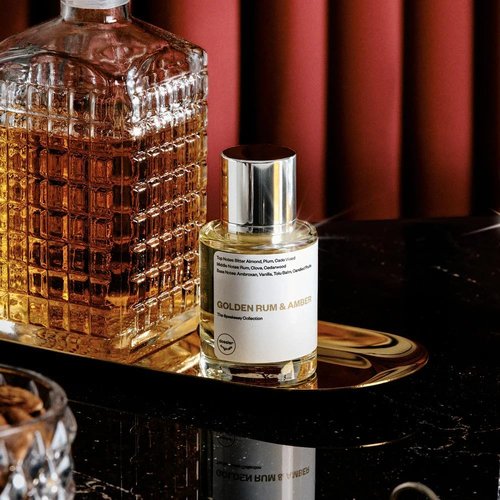 Dossier Original Eau de Parfum - Golden Rum & Amber - Unisex - 50 ML Long-lasting Perfume Crafted in France