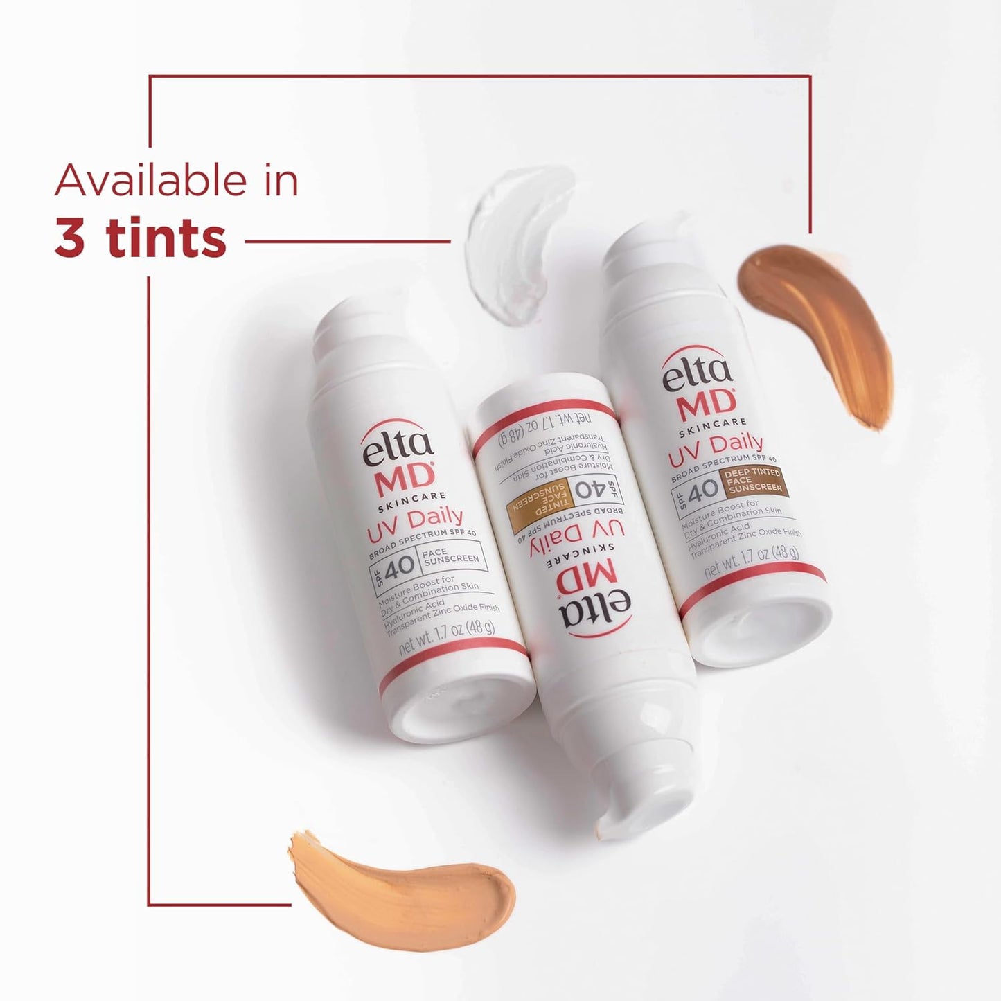 EltaMD UV Daily Face Sunscreen Moisturizer with Zinc Oxide, Daily Face Moisturizer with SPF, Great for Dry, Combination, and Normal Skin