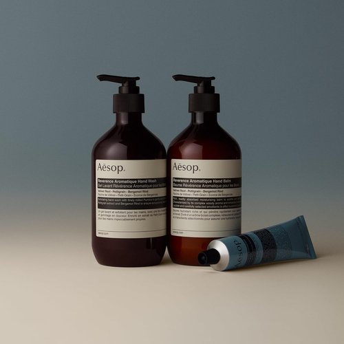 Aesop Reverence Aromatique Hand Balm - Rich, Skin-Softening Hydration | Vegan & Cruelty-Free | 16.9 oz