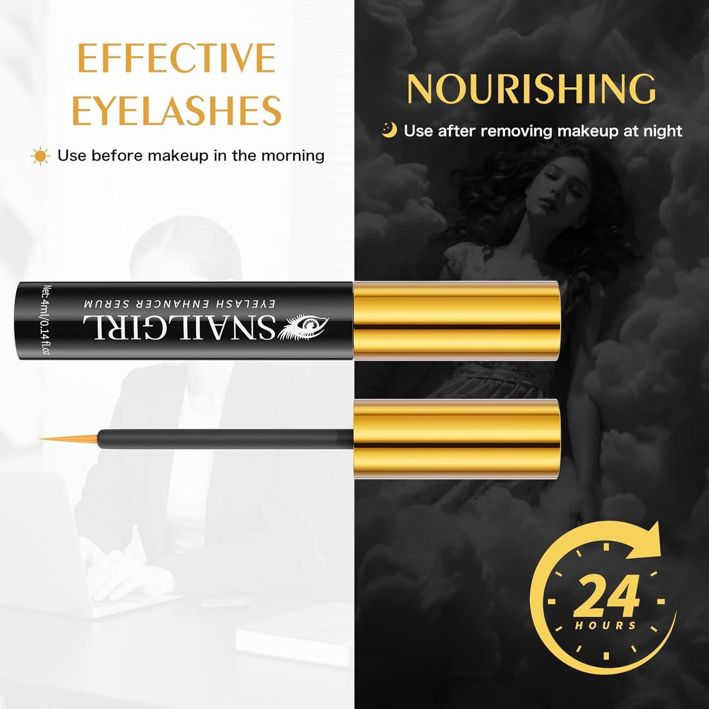 Skiennix Lash Serum - Multi-Peptide & Botanical Antioxidants for Longer, Fuller Lashes | 4 ml
