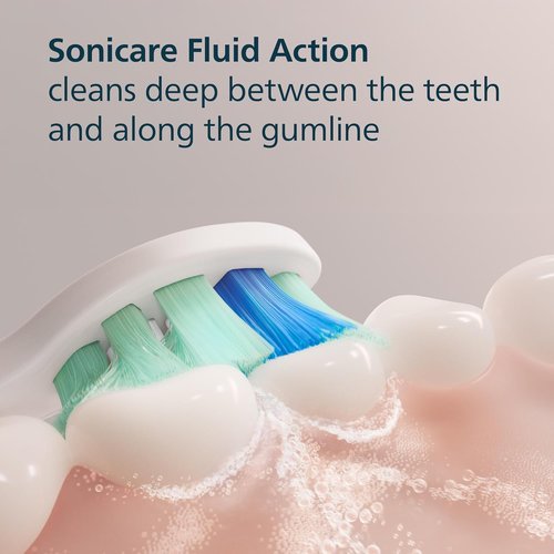 Philips Sonicare C2 Plaque Control Toothbrush Heads - Genuine Replacement, White, 2 Pack, HX9022/77