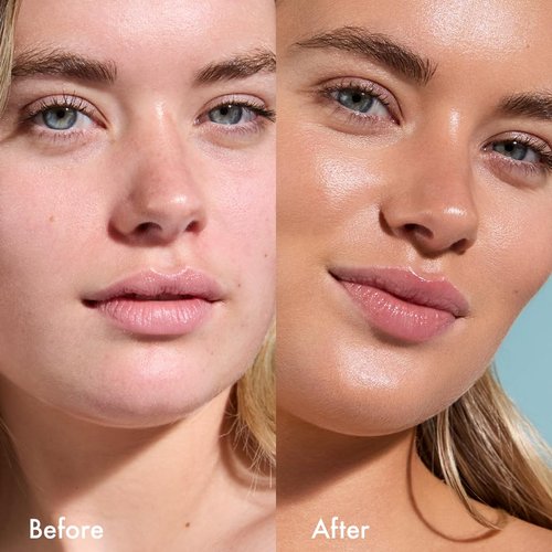 Isle of Paradise Sunny Serum Bronzing Serum – Instantly Illuminating Liquid Face Bronzer with Niacinamide, Buildable Wash-Off Formula for Versatile Wear – 1.01 fl oz