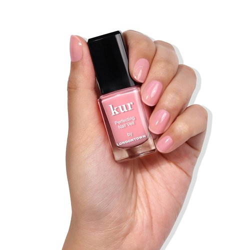 LONDONTOWN Nail Veil Bundle - Dusty Rose & Sheer Cherry Blossom Pink Color Polish, 0.4 fl. oz.