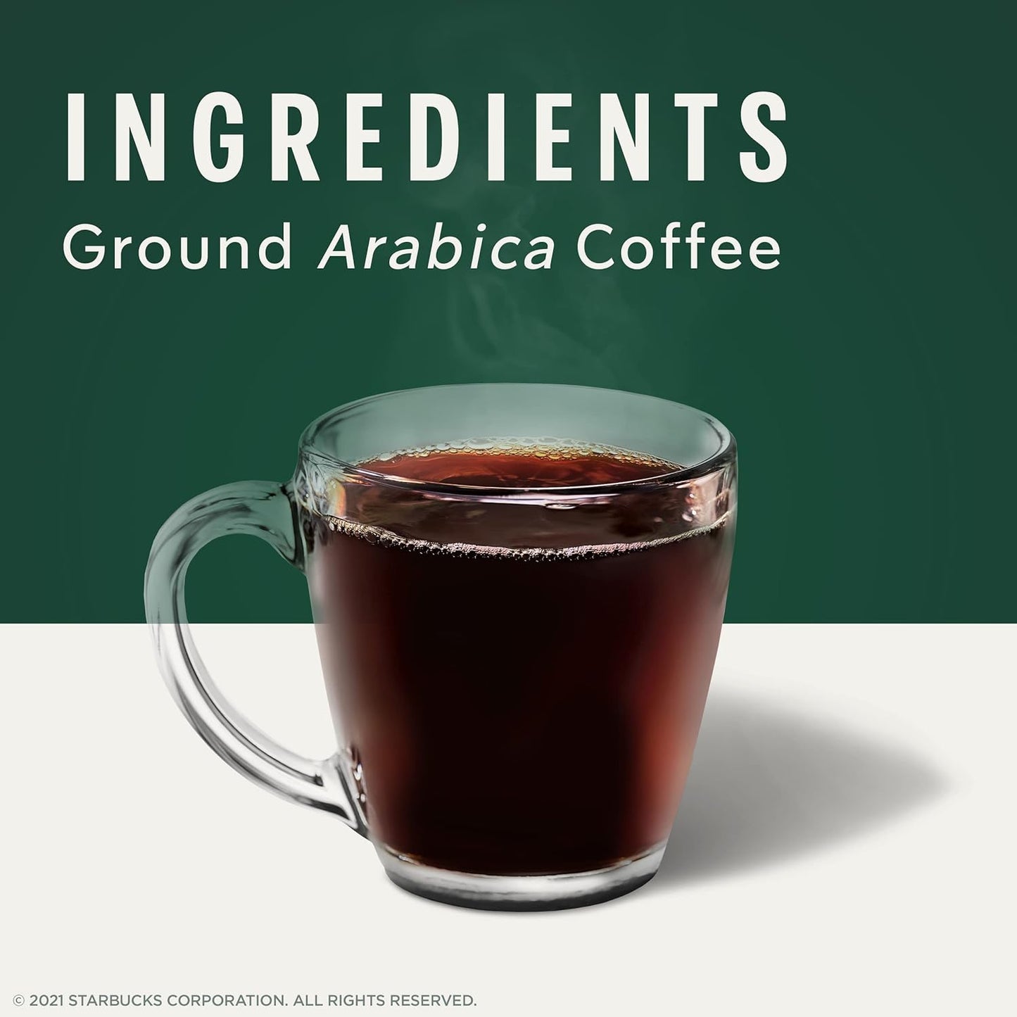 Starbucks Ground Coffee - Dark Roast Italian Blend, 100% Arabica, 18 oz Bag
