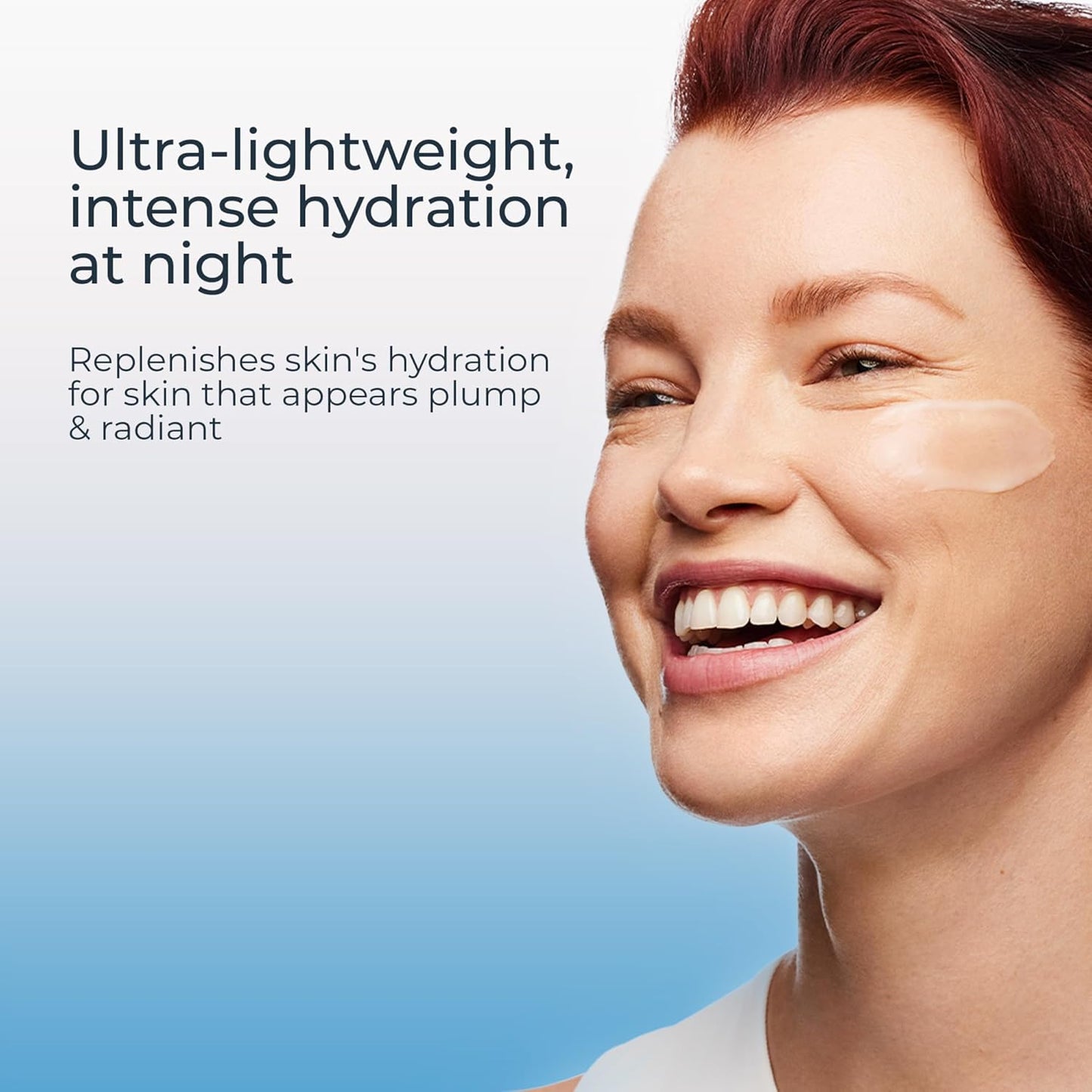 Eucerin Immersive Hydration Night Gel Face Cream - Hyaluronic Acid & Provitamin B5, 1.7 Oz