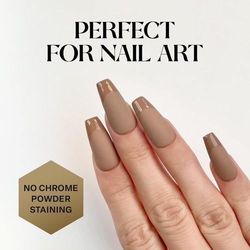 APRÉS Non-Wipe Matte Top Gel Coat - 15ml | Soak Off Gel Nail Polish with Matte Finish