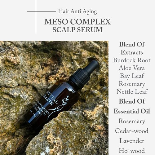 Meso-Complex Anti-Aging Scalp & Hair Serum - Revitalizing Treatment for Thinning Hair, 50 ml