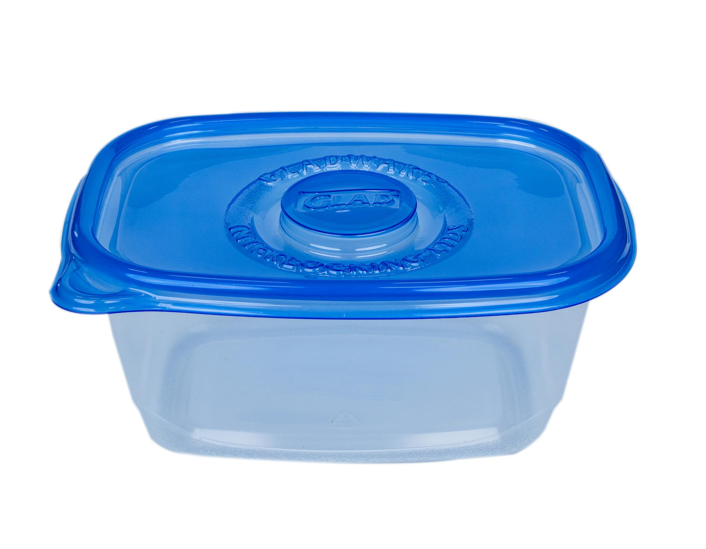 Glad GladWare To Go Snack Food Storage Containers - Medium Round - Meal Container Holds up to 24 Ounces of Food - Lock Tight Seal, 4 Count
