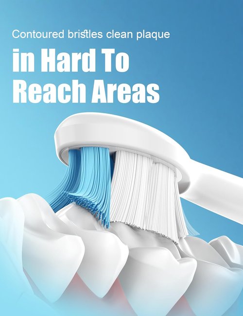 Philips Sonicare Toothbrush Replacement Heads - 10 Pack White for Diamondclean Electric Brush