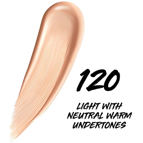 Maybelline Super Stay Skin Tint - 24HR Radiant Light-to-Medium Coverage Foundation with Vitamin C, 120