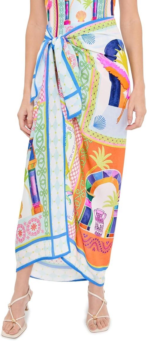 MINKPINK Elysia Sarong - Stylish Beach Cover-Up for Summer | Lightweight & Versatile
