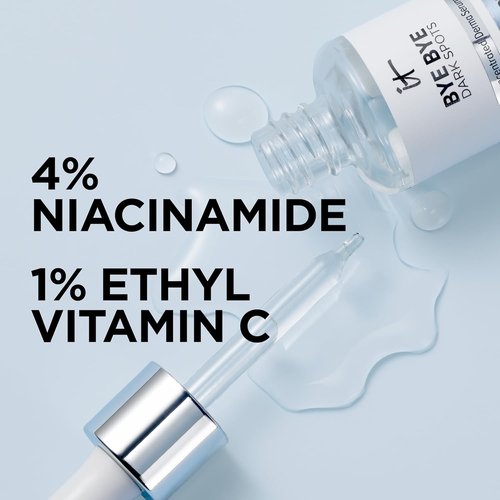 IT Cosmetics Skin Plumping Skincare Bundle - Hydrating & Smoothing Face Serums | Bye Bye Lines 1.5% Hyaluronic Acid & Bye Bye Dark Spots 4% Niacinamide
