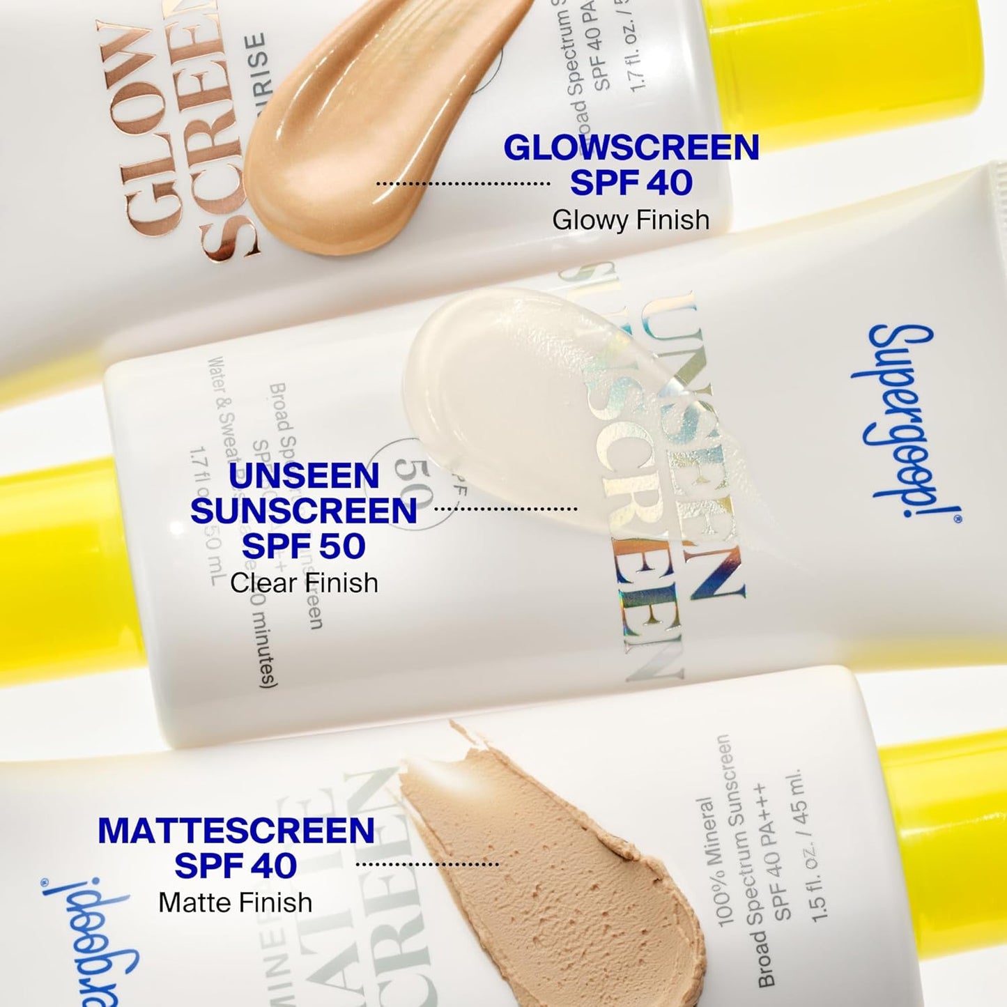 Supergoop! Glowscreen SPF 40 - Hydrating Tinted Sunscreen & Primer in Sunrise (Champagne Glow) - 1.7 fl oz