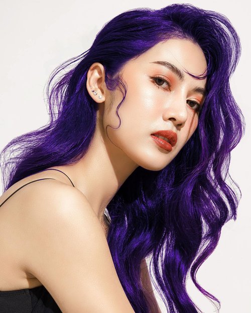 Lunar Tides Semi-Permanent Hair Color (43 colors) (Dark Violet, 8 fl. oz.)
