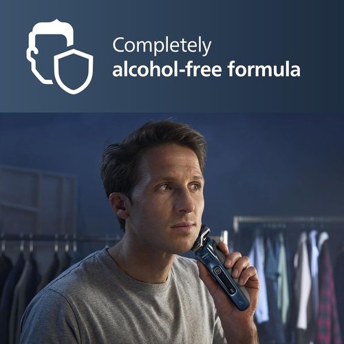 Philips Norelco Quick Clean Pod Cartridge - Lubricates Shaver & Eliminates Hair | 4x 5.4 fl oz Cartridges (Up to 1 Year Supply)
