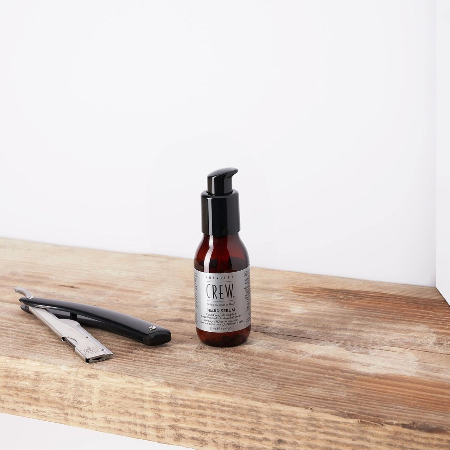 American Crew Beard Conditioner - Conditioning Oil Blend for Soft, Shiny & Smooth Beard | 1.7 Fl Oz