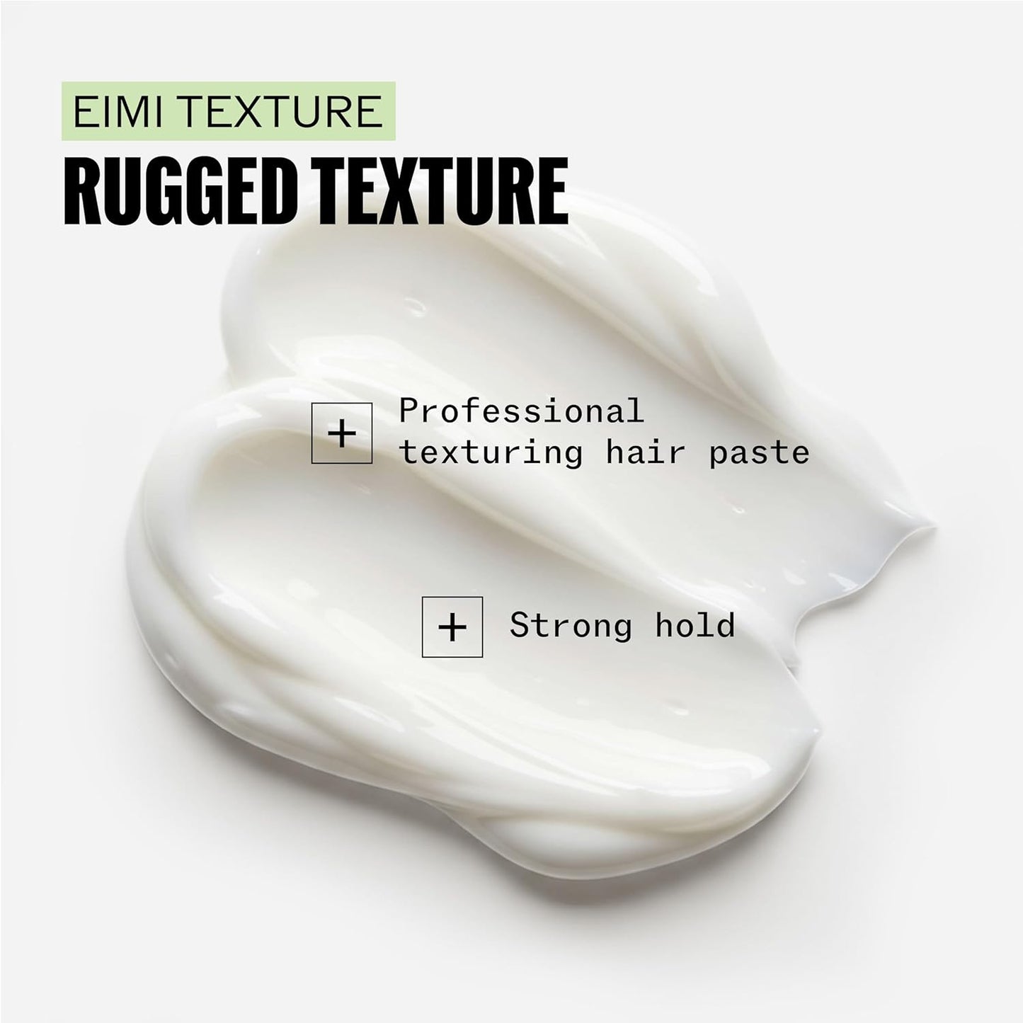 Wella Professionals EIMI Rugged Texture - Matte Texturizing Paste for Strong Hold & Definition | 2.53 Fl Oz
