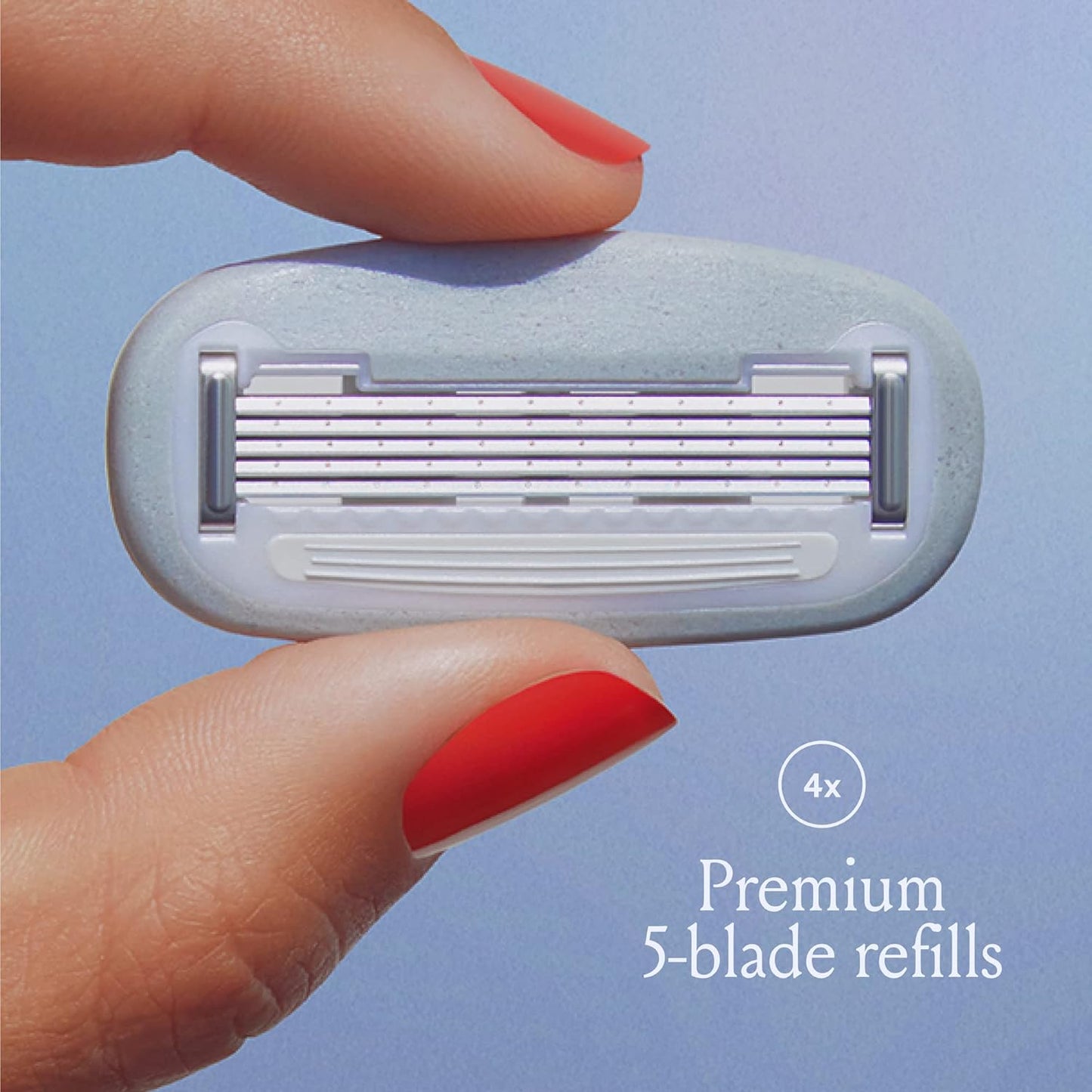 Billie Razor Refill Blades for Women - 4 Count Pack for Smooth, Effortless Shaving