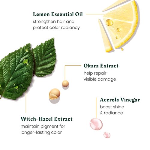 René Furterer Color Glow Thermal-Protecting Cream - Amino Acids & Lemon Oil, 3.3 Fl Oz